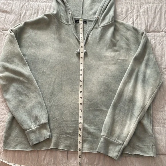 Ocean Drive Tie Dyed Hooded Sweatshirt With Drawstring - Picture 5 of 7